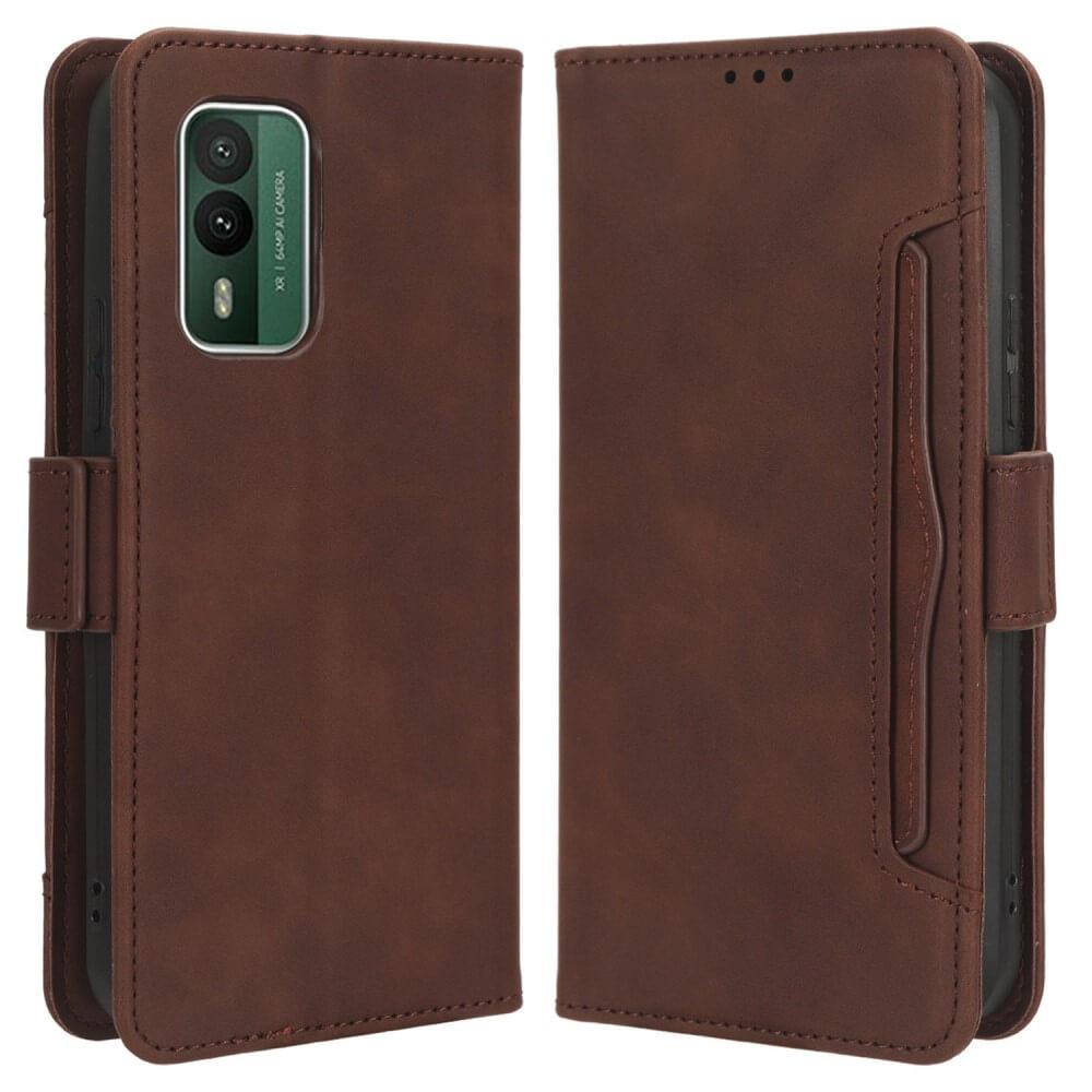 Cover-Discount  Nokia Xr21 - Etui Mit Vielen Kartenfächer 