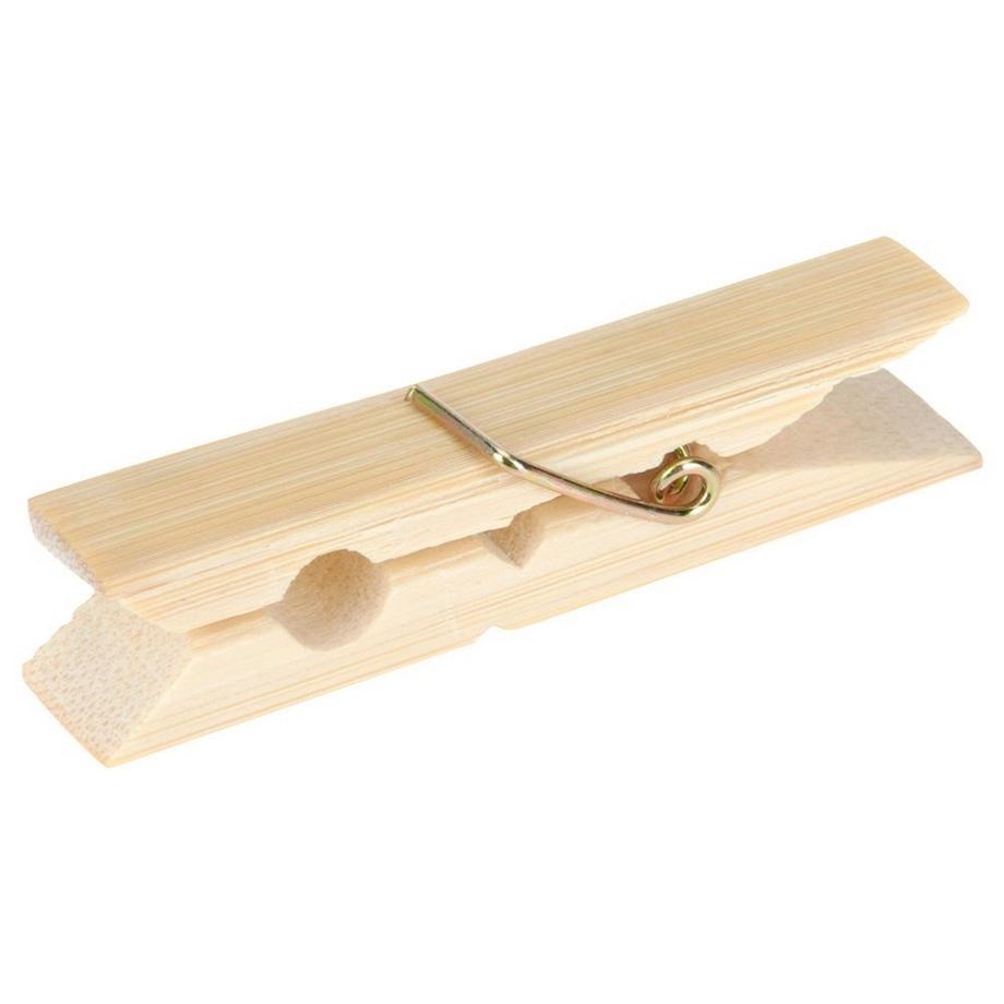 B2X  60 robuste und langlebige Wäscheklammern aus Holz für die Wäsche im Innen- und Außenbereich 