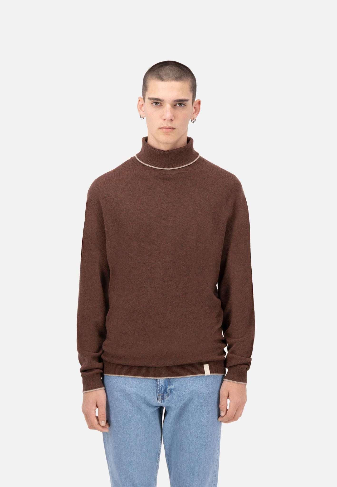 Colours & Sons  Pullover Turtleneck-Merino Blend 