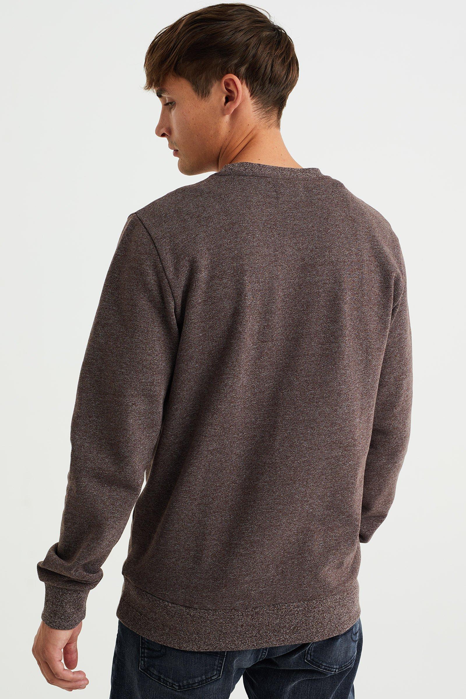 WE Fashion  Sweat-Shirt Chiné Homme 