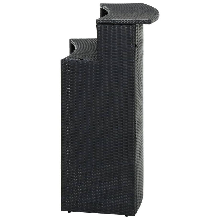 VidaXL Bartisch poly-rattan  