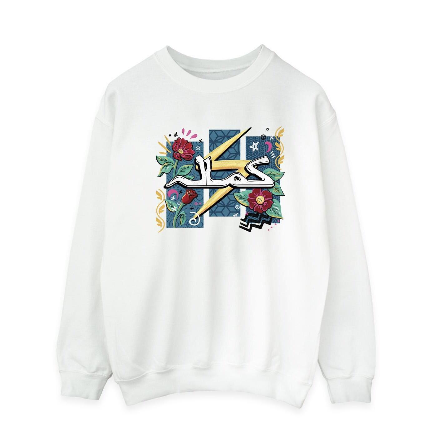 Image of Ms Flower Lightning Sweatshirt Herren Weiss 5XL