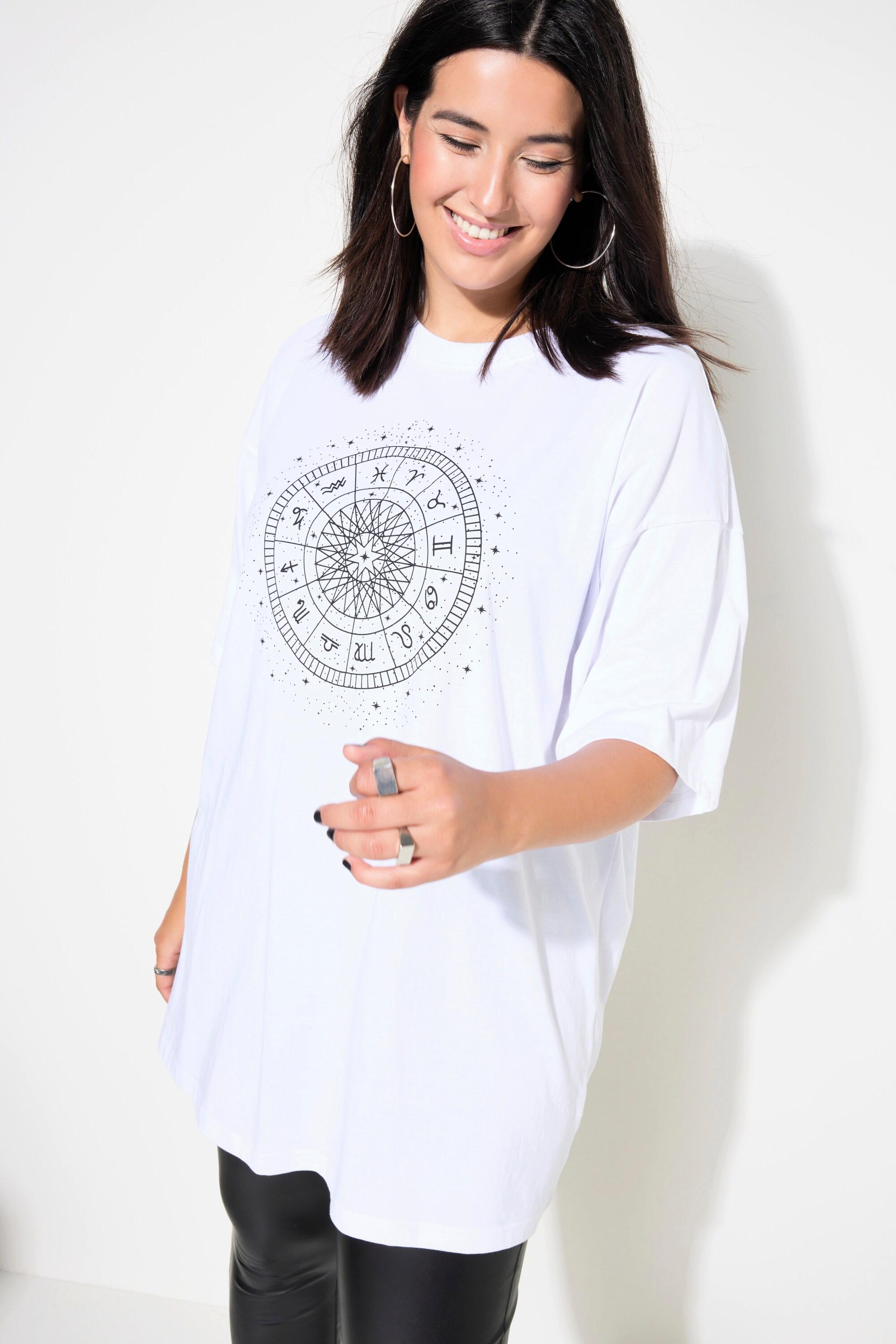 Studio Untold  T-shirt oversize, imprimé signes du zodiaque 