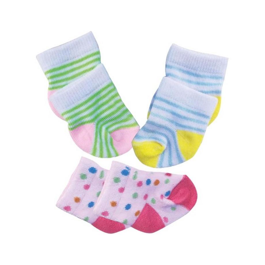 Heless  Puppen-Söckchen, 3er Set (35-45cm) 