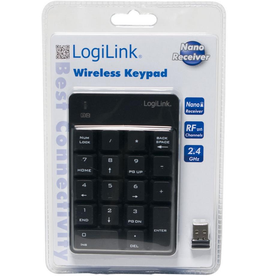 LogiLink  Numerische Tastatur kabellos 
