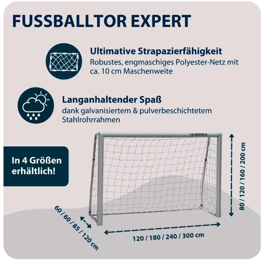 HUDORA  Fussballtor Expert 180 