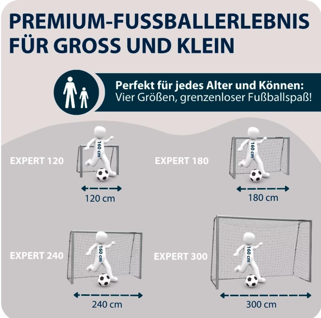 HUDORA  Fussballtor Expert 180 