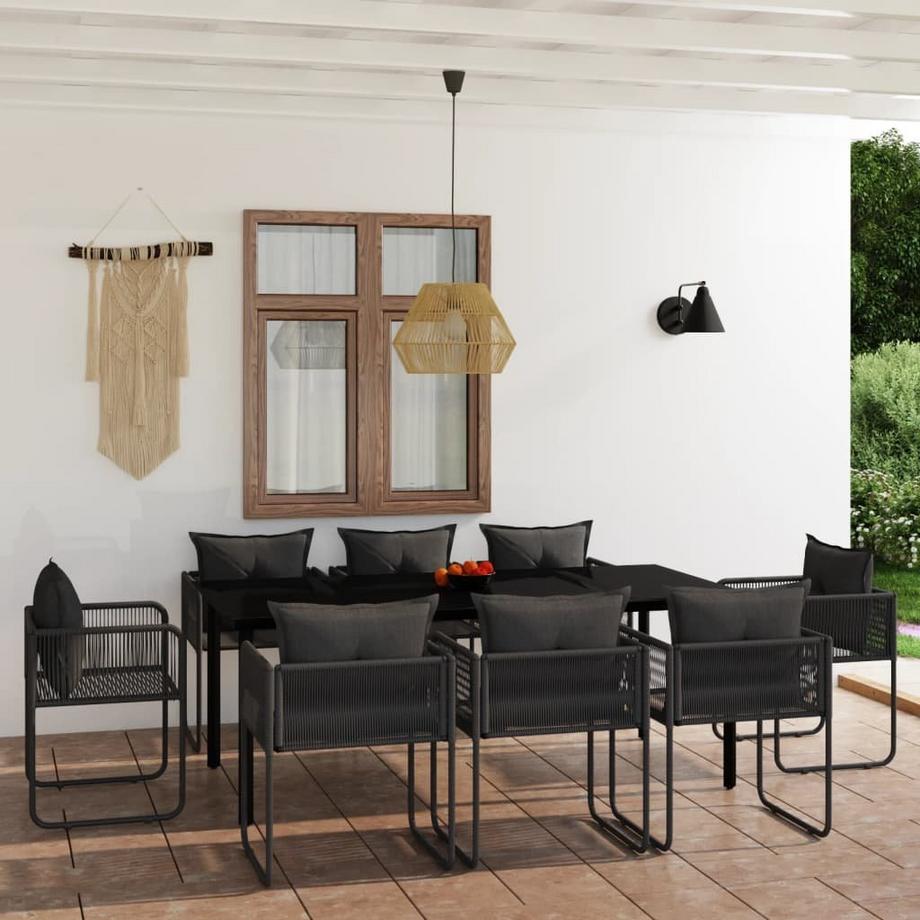 VidaXL set da pranzo da giardino  