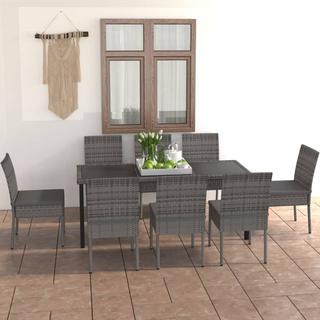 VidaXL Garten-essgruppe poly-rattan  