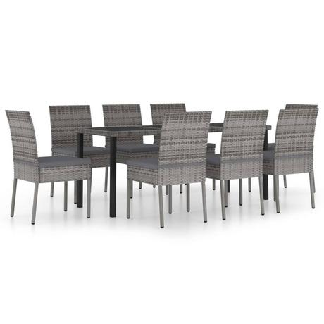 VidaXL Garten-essgruppe poly-rattan  