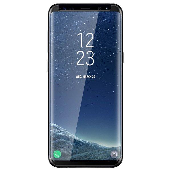 Avizar  Galaxy S8Plus Displayschutzfolie Schwarz 