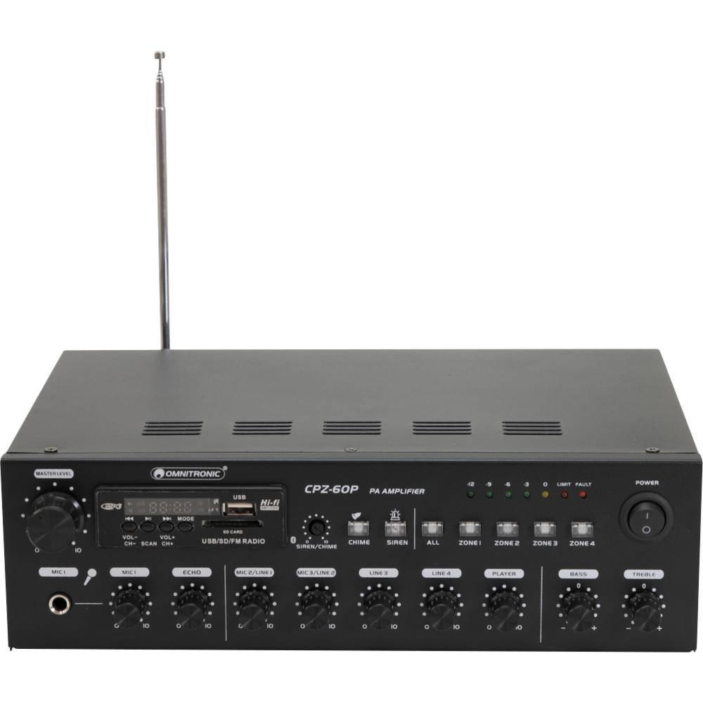 Omnitronic  Amplificateur de mixage CPZ-60P ELA 