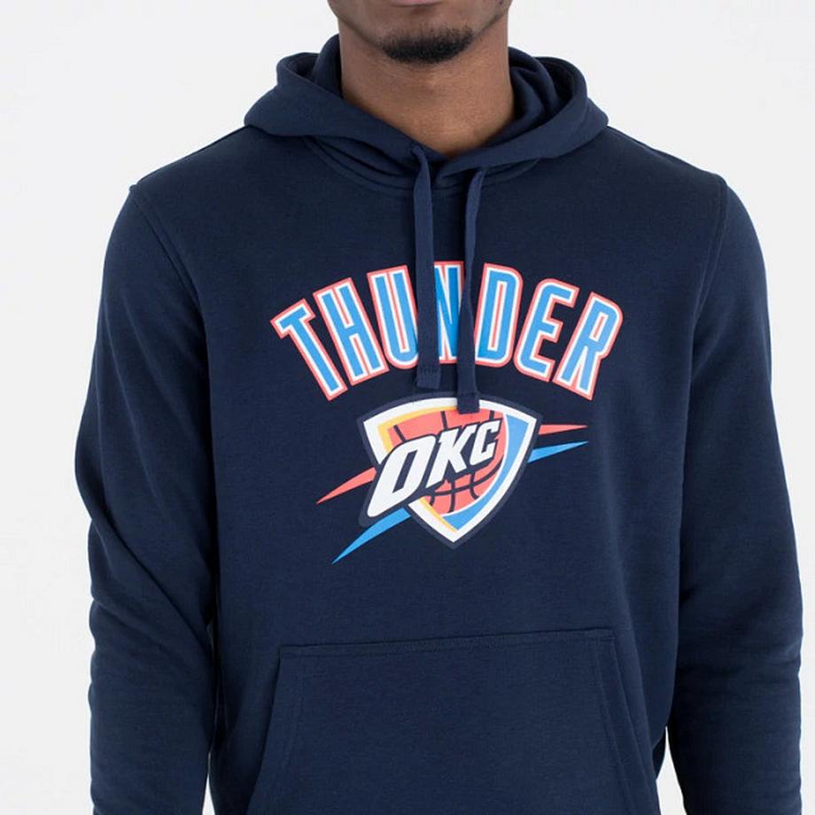 NEW ERA Oklahoma City Thunder NBA Felpa con Cappuccio  