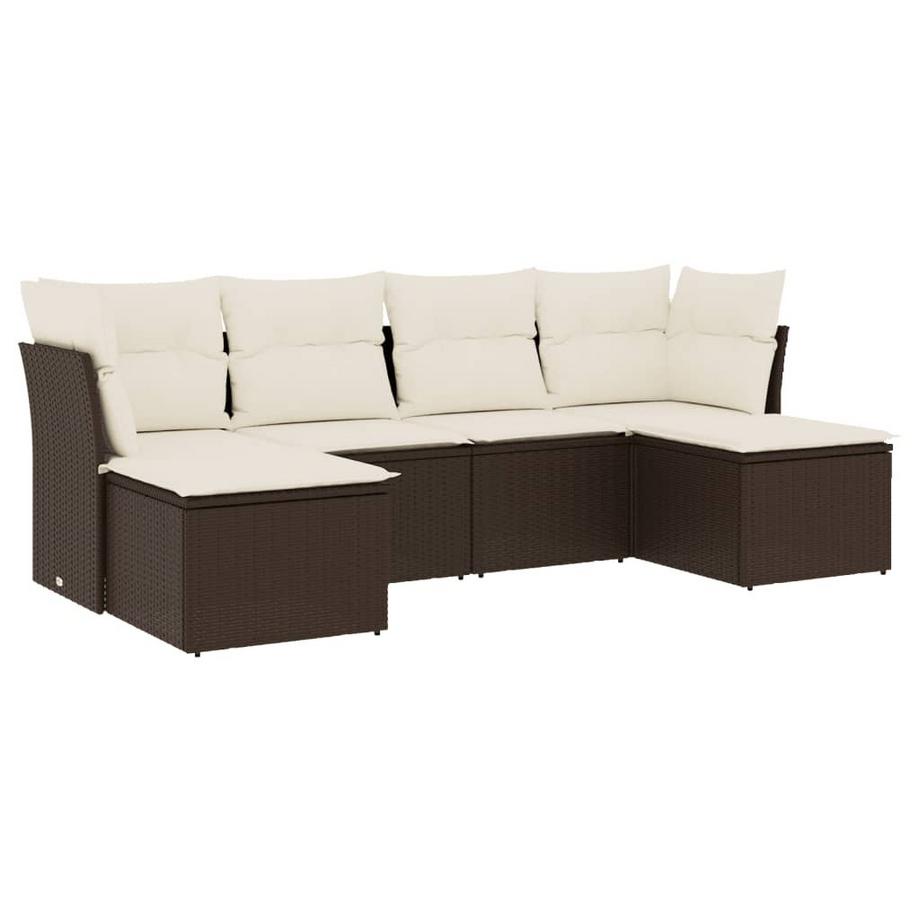 VidaXL Garten sofagarnitur poly-rattan  
