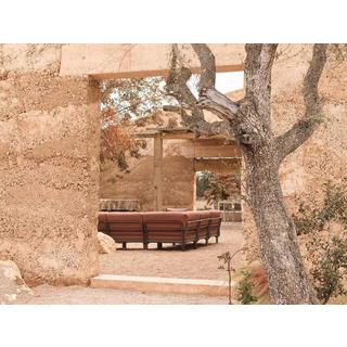 NARDI outdoor Coussin d&#039;angle de jardin Maximo rouge  