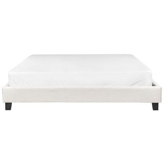 Beliani Letto en Bouclé Scandinavo ROANNE  