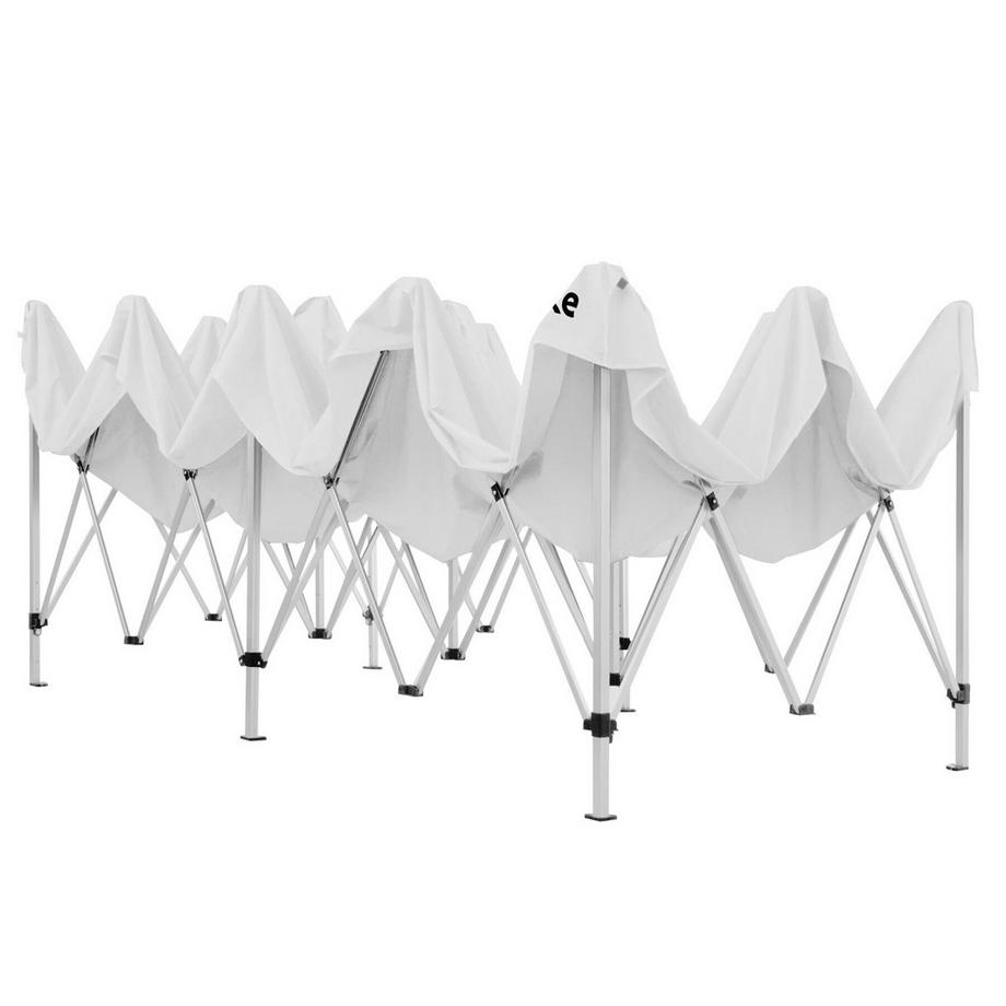 Tectake Pavillon pliant en aluminium Viola, imperméable  