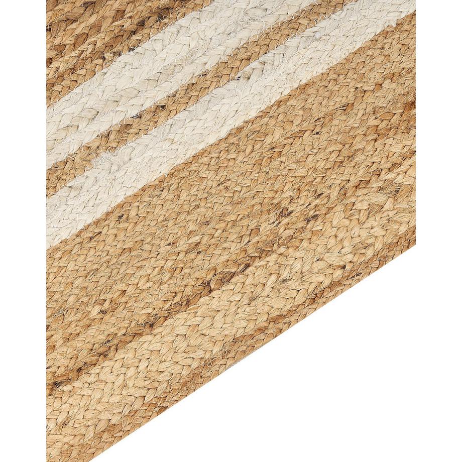 Beliani Tapis en Jute  ELMALI  