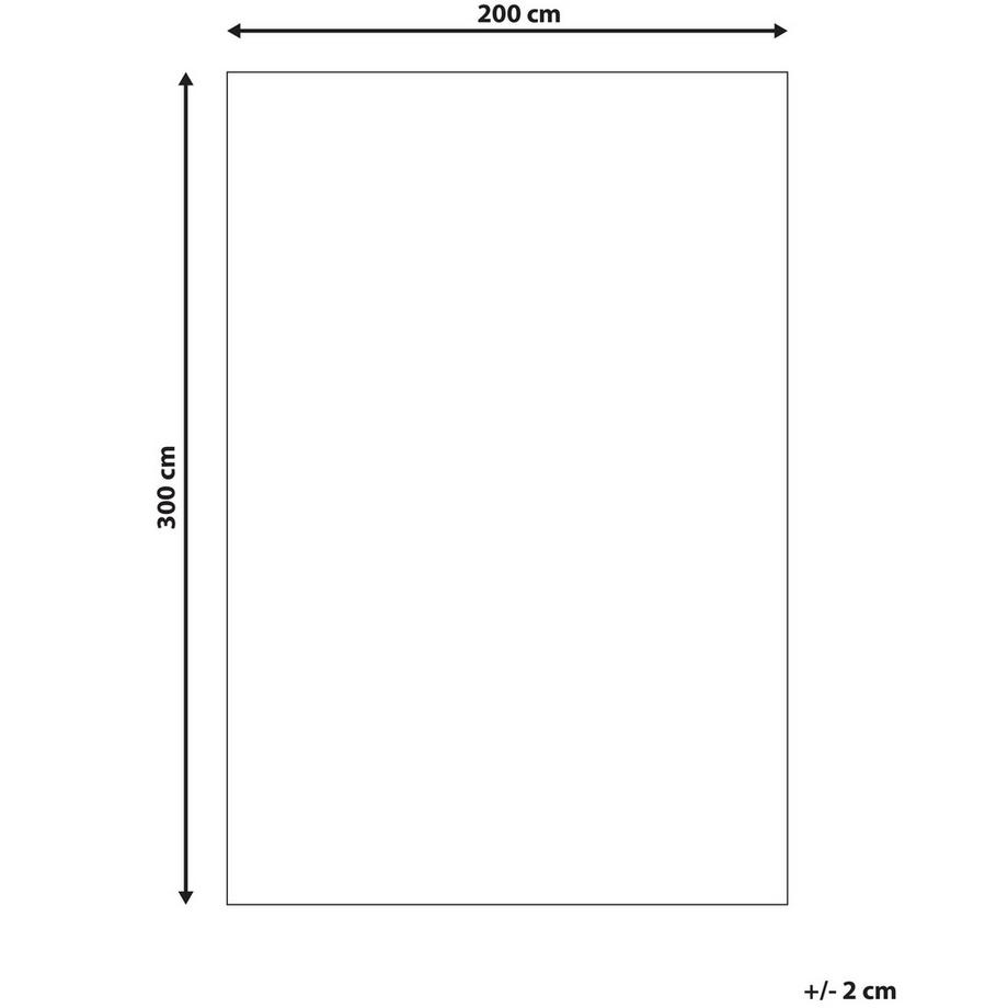 Beliani Tapis en Jute  ELMALI  