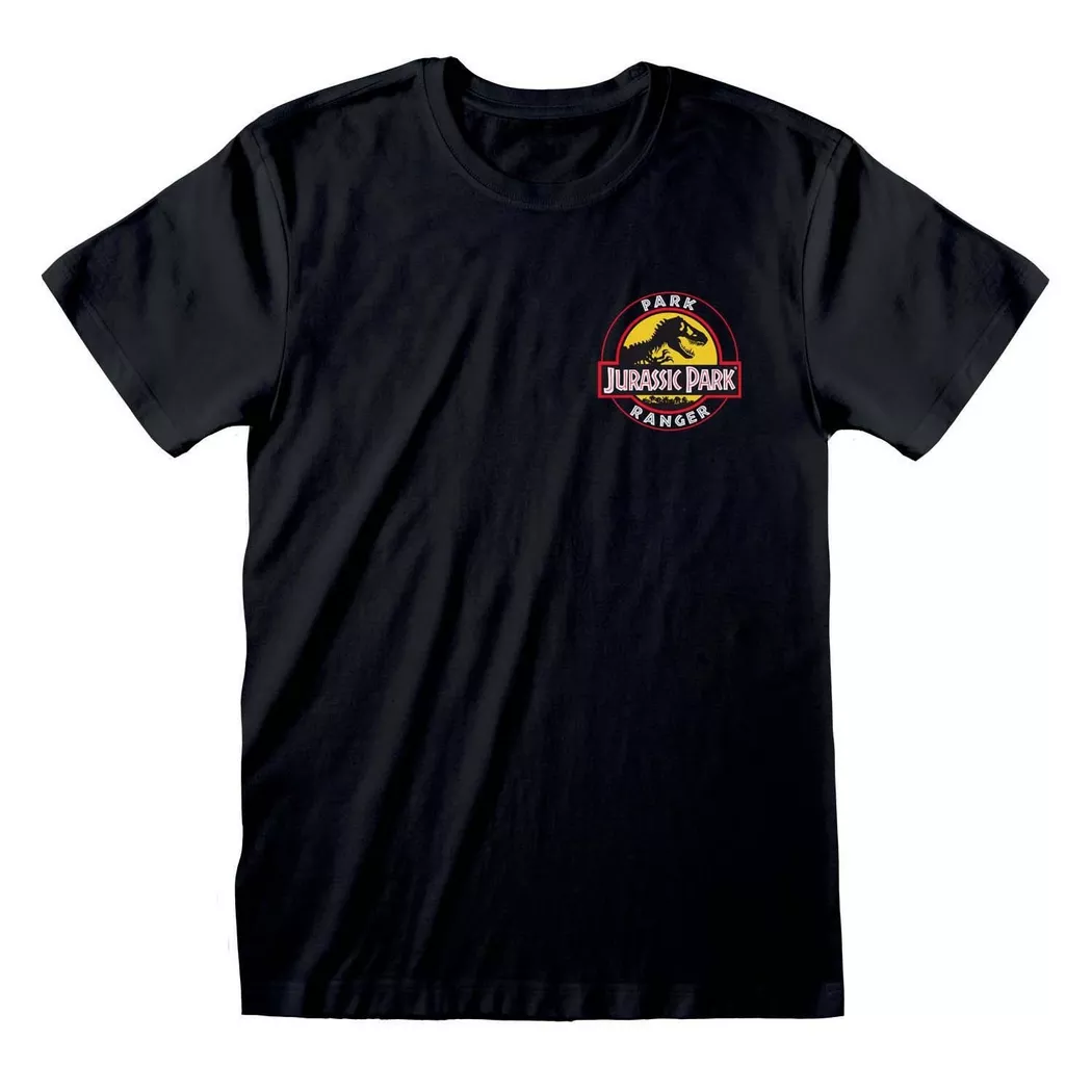 Jurassic Park - "Park Ranger" TShirt, für Damen, Schwarz, Größe S