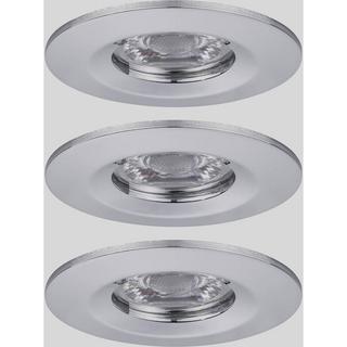 Paulmann EBL Nova mini coin rond rigide IP44 LED 3x4W 310 lm chrome/alu  