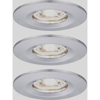 Paulmann EBL Nova mini coin rond rigide IP44 LED 3x4W 310 lm chrome/alu  