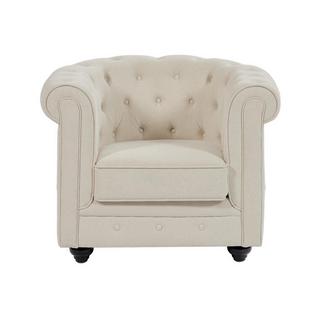 Vente-unique Sessel - Stoff - Beige - CHESTERFIELD  