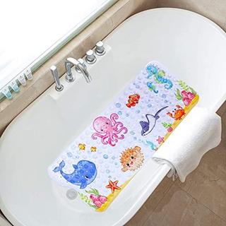 Activity-board Badematte für Wanne für Kinder Cartoon Anti Rutsch Baby Badewanne Matte Extra lange Anti Rutsch  