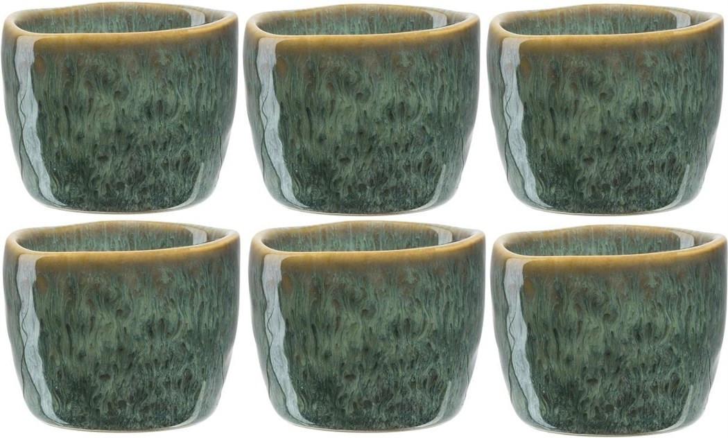 Image of Eierbecher Matera 6 Stück, Grün Eierbecher Matera 6 Stück, Grün