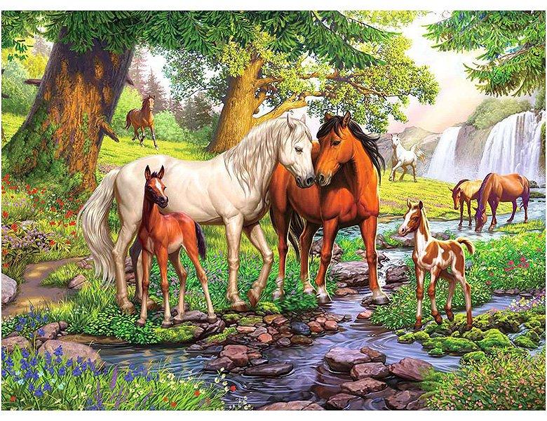 Ravensburger  Ravensburger Wildpferde am Fluss 