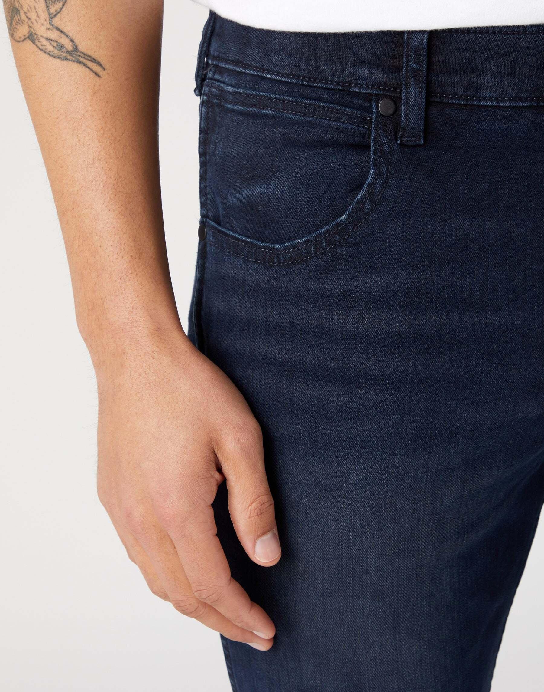 Wrangler Greensboro Medium Stretch Jeans Gamba Dritta  