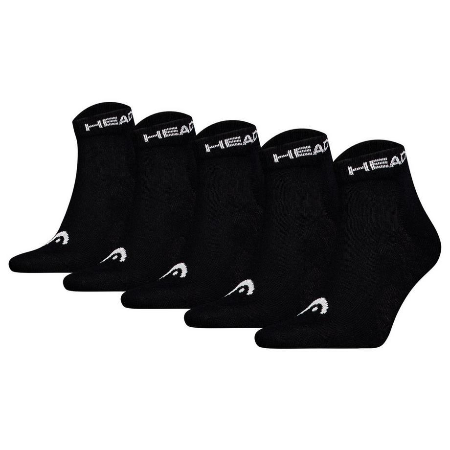 Calzini Unisex Confezione da 5-HEAD ELEMENTS ALL SPORTS QUARETER 5P ECOM