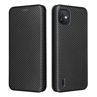 Cover-Discount  Wiko Y82 - ÉTui Flip Look Carbone 