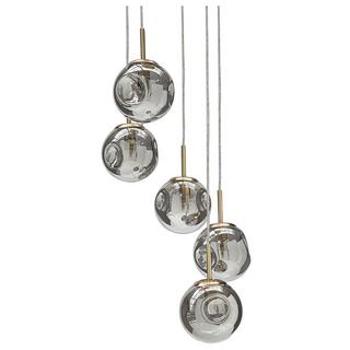 Beliani Lampe suspension en Verre Moderne RALFES  