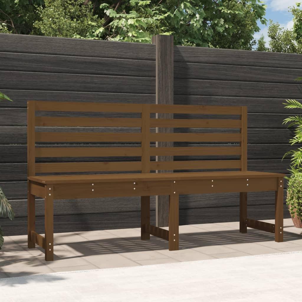 VidaXL Banc de jardin bois de pin  