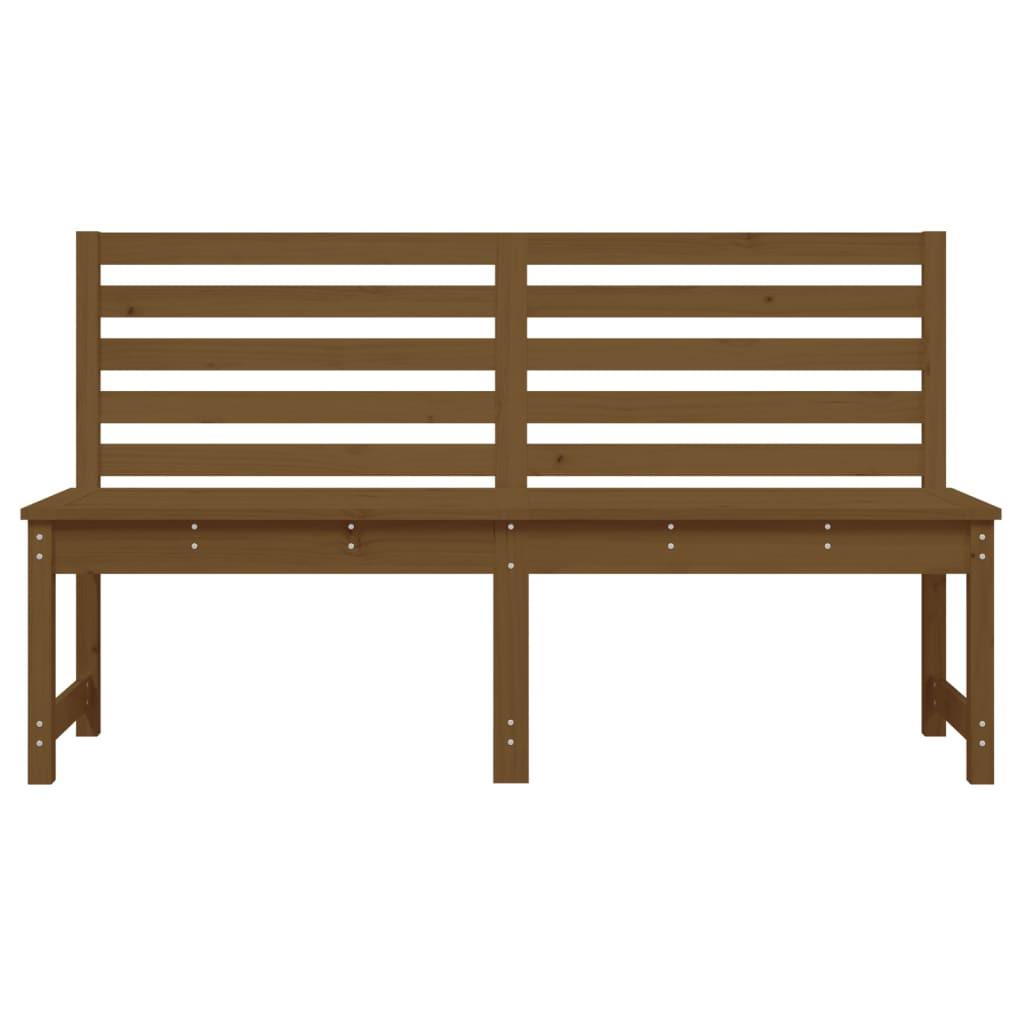 VidaXL Banc de jardin bois de pin  