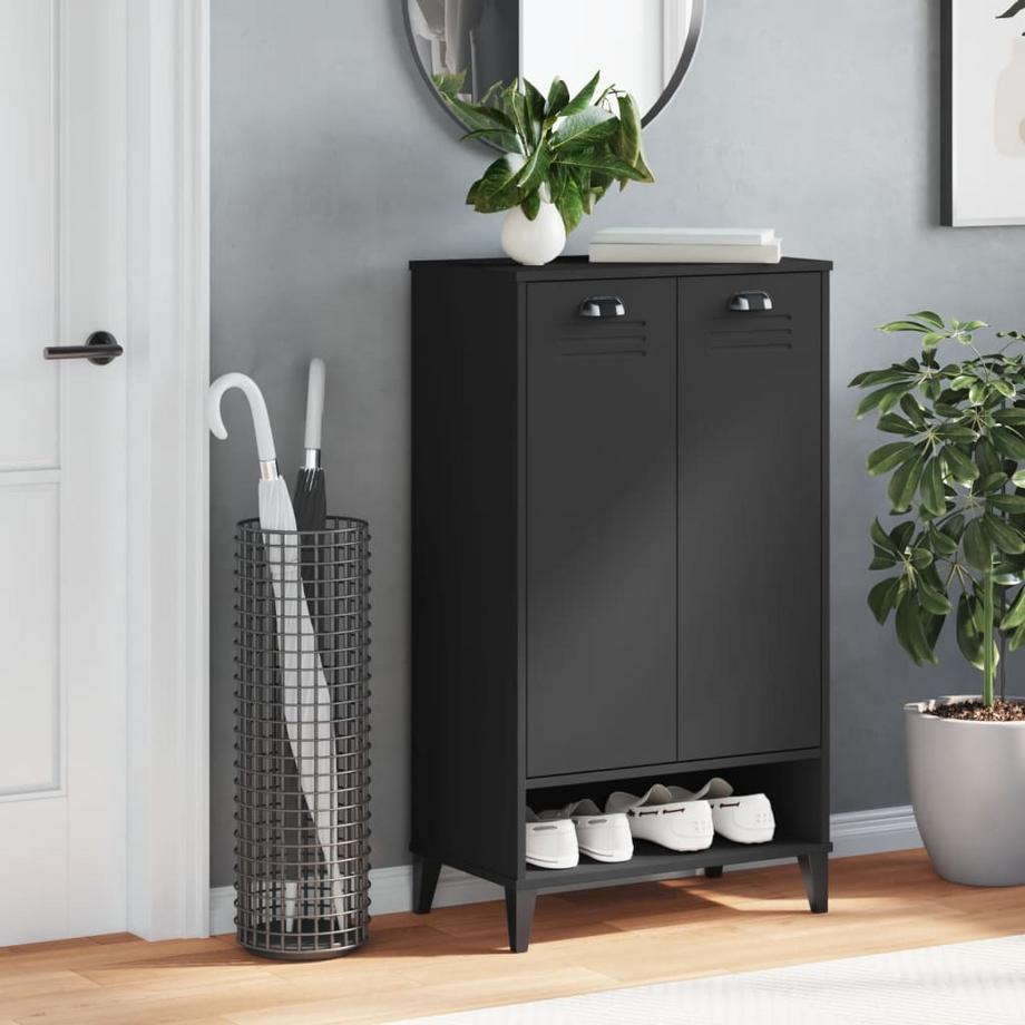 VidaXL Armoire à chaussures bois d'ingénierie  