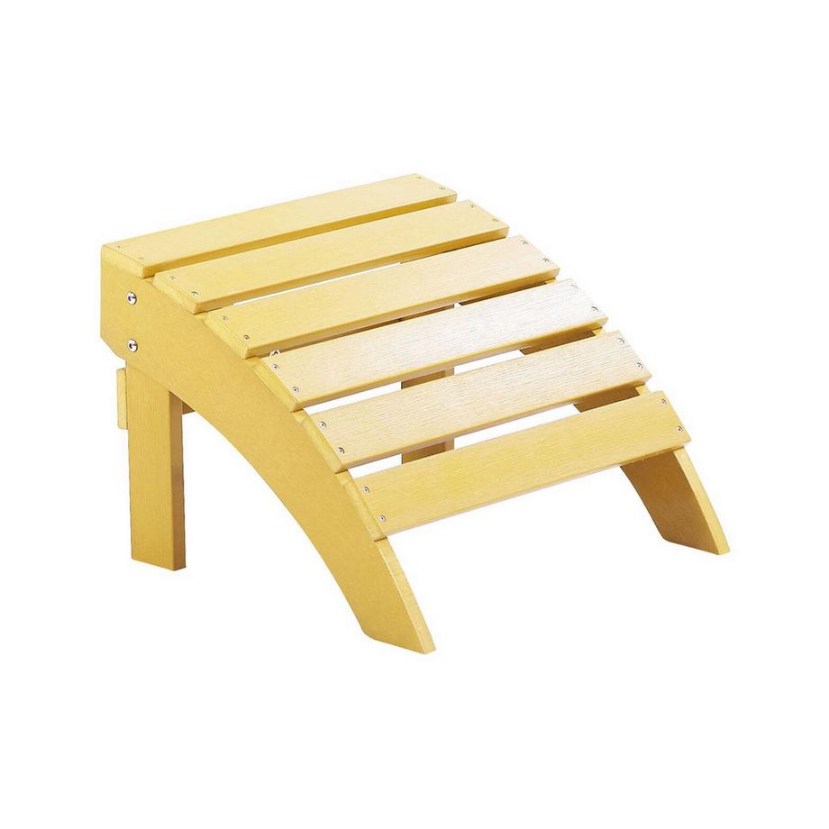 Pouf de jardin en Bois synthétique  ADIRONDACK