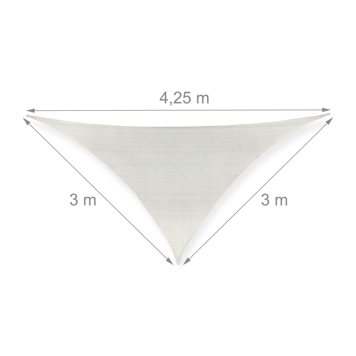 B2X Sonnensegel Polyethylen dreieckig  