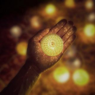 B2X Guirlande lumineuse LED avec 10 boules  