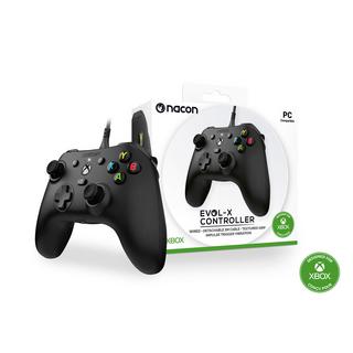 nacon  XBXEVOL-X Gaming-Controller Schwarz USB Gamepad Xbox 