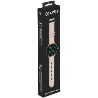 Celly  Montre connectée Trainerround2 avec cadran rond Rose 