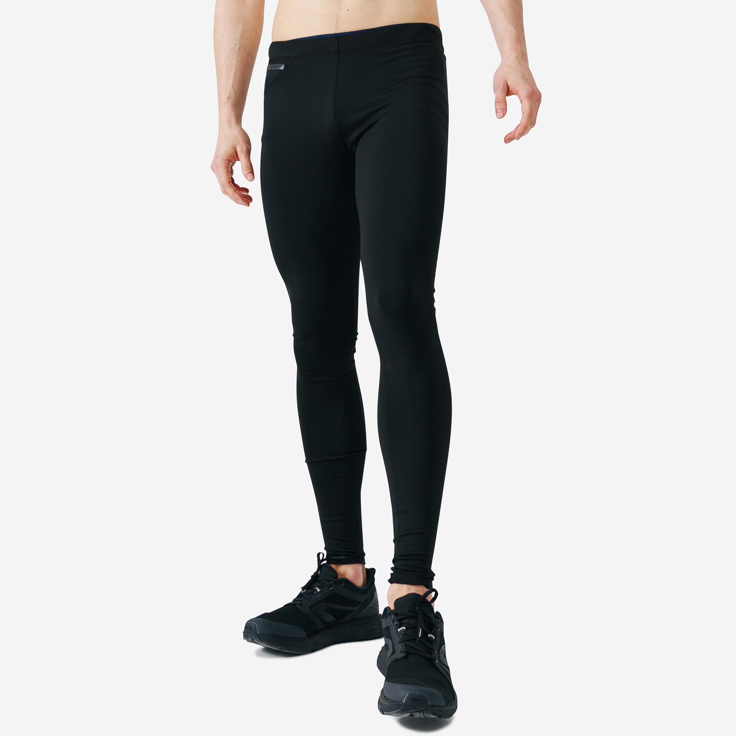 Image of Leggings - Run Warm Herren Schwarz Leicht L
