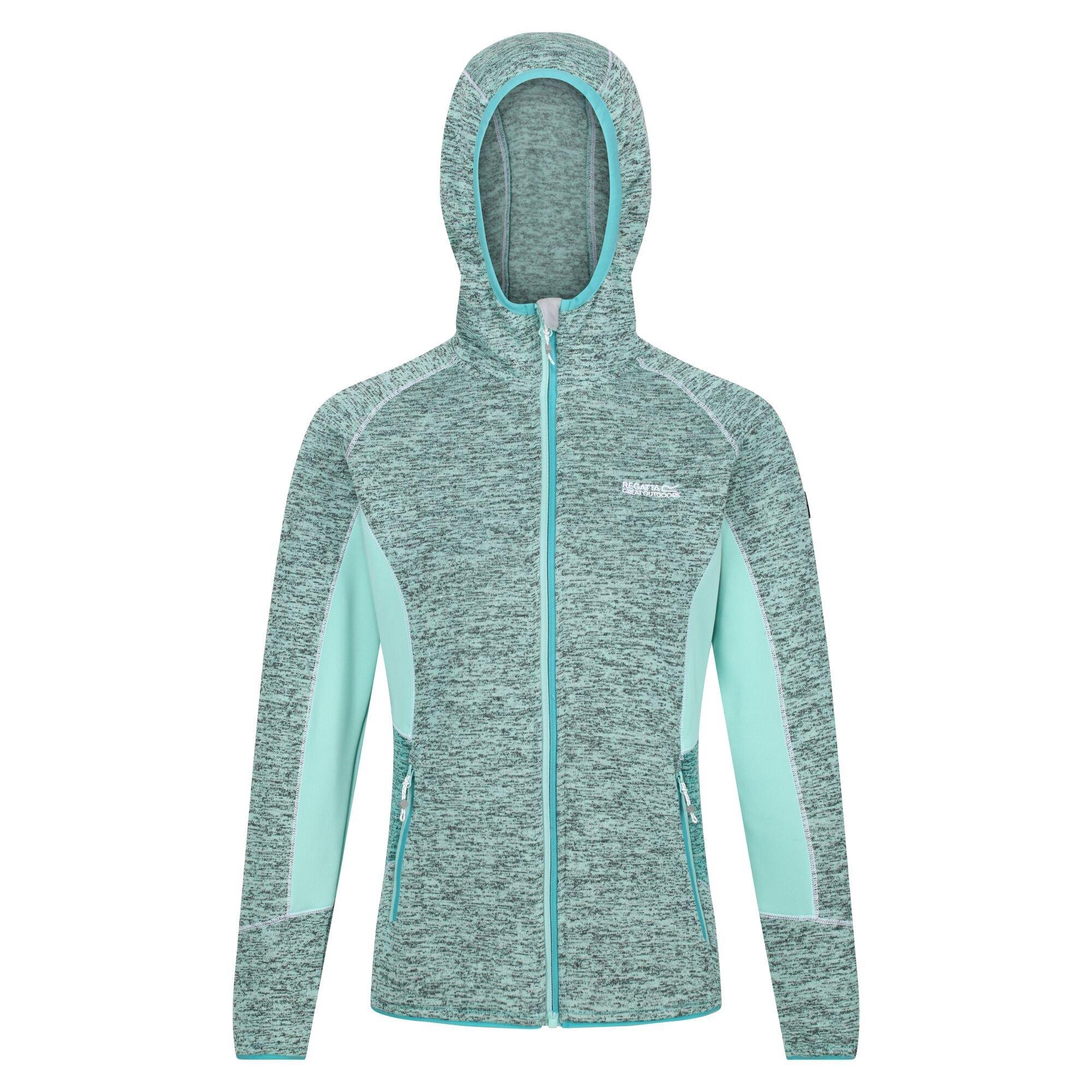 Image of Walbury Iii Fleecejacke Durchgehender Reißverschluss Damen Blau 40
