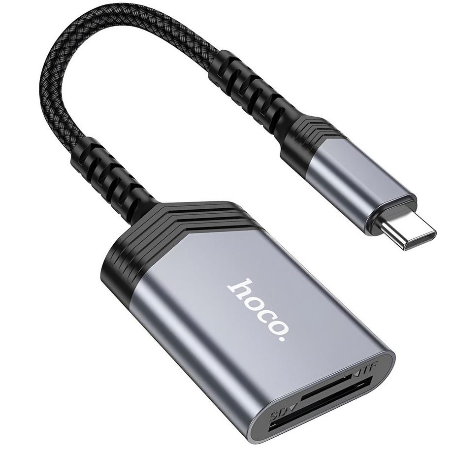 Lecteur Carte SD Hoco p. Téléphone USB-C