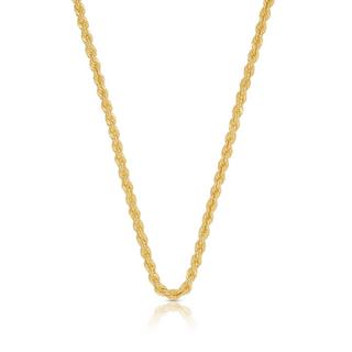 MUAU Schmuck  Collier cordon or jaune 750, 2.7mm, 50cm 