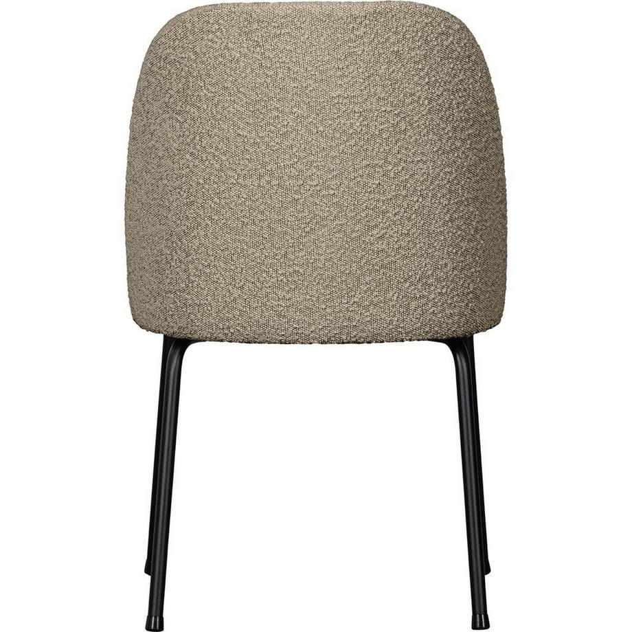 mutoni Chaise de salle à manger Vogue Bouclé beige  