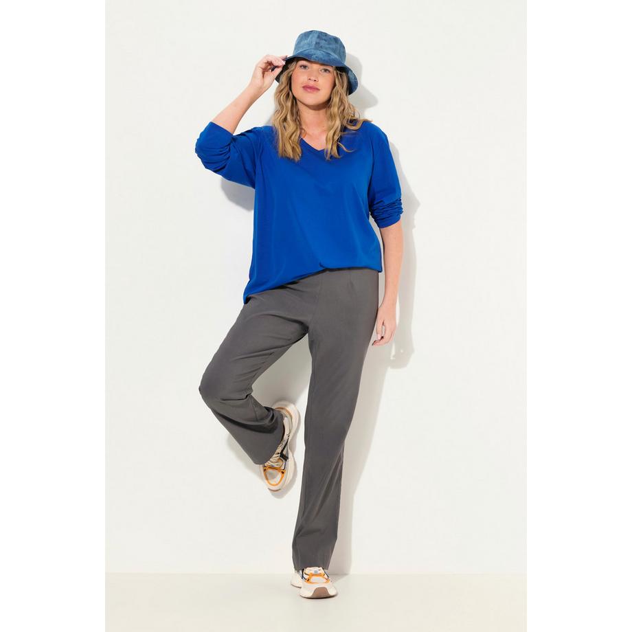 Ulla Popken Thermo Bengalinhose Slim Fit Elastikbund  