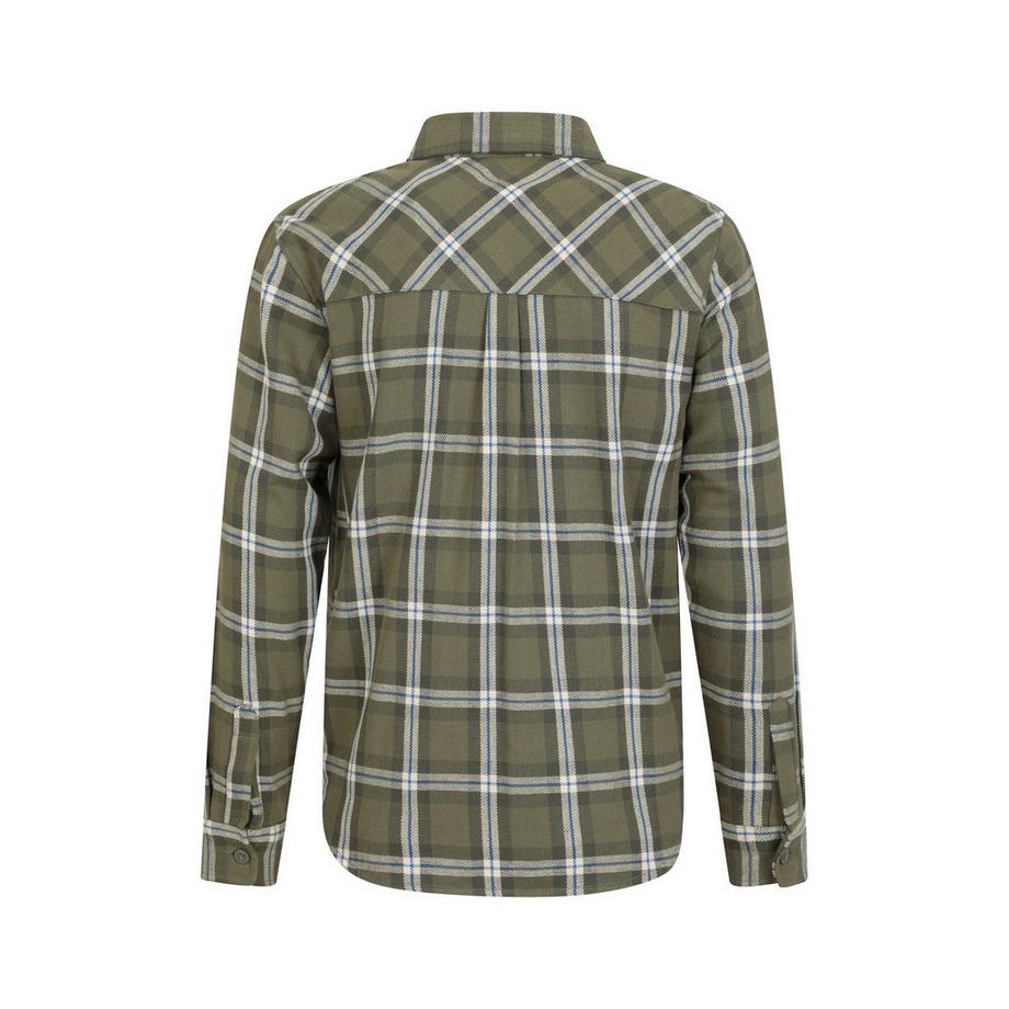 Mountain Warehouse Clyde Camicia a Quadri Maniche Lunghe  