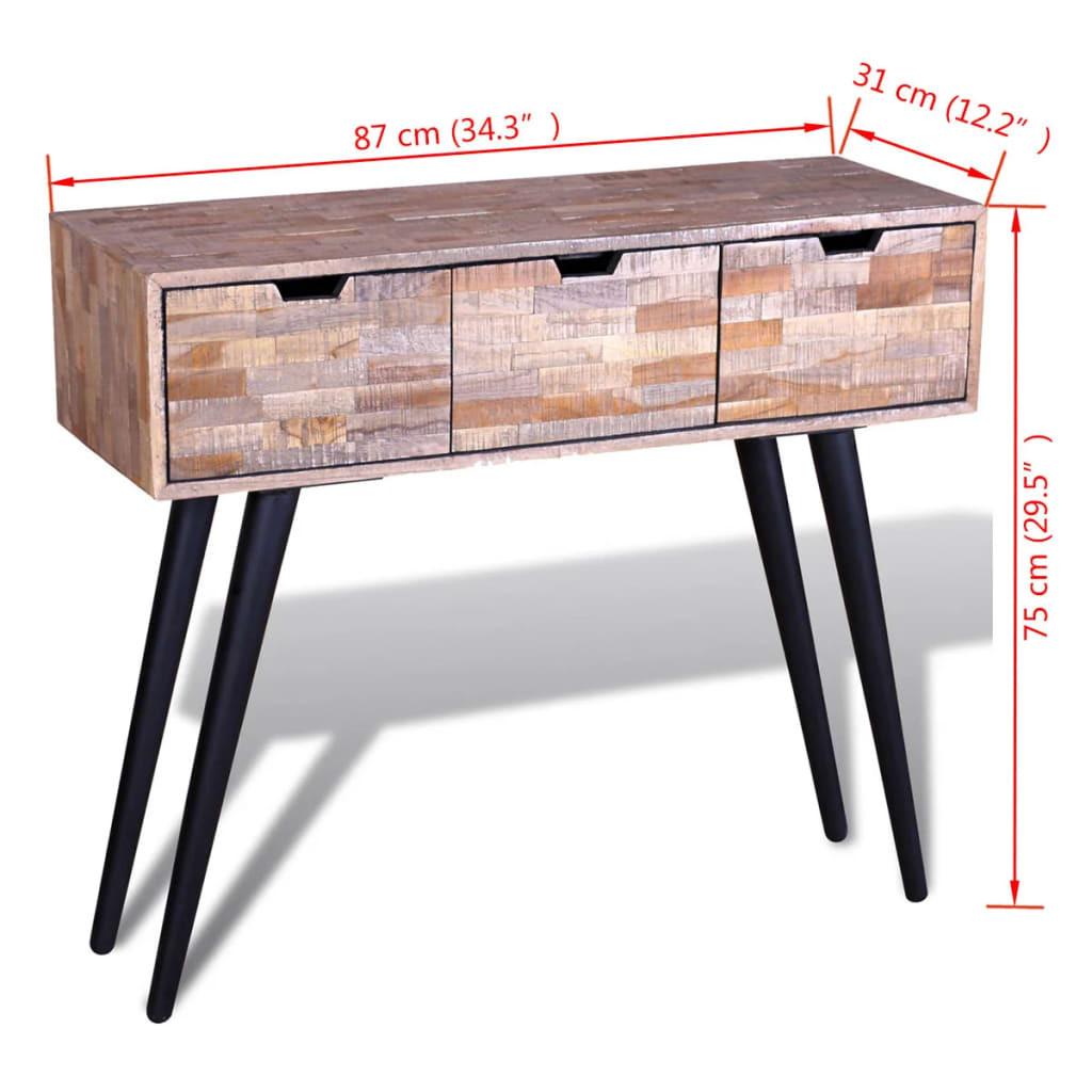 VidaXL Couchtisch holz  